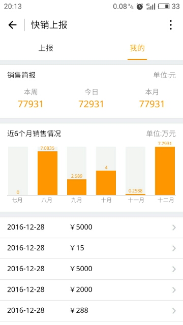 企微快销上报微信小程序截图1